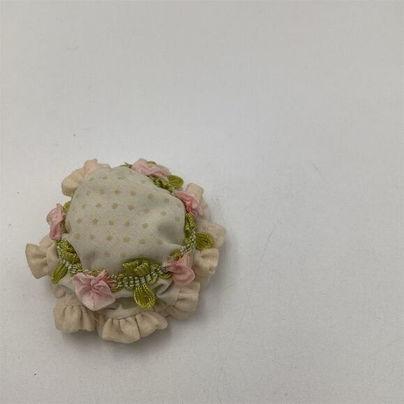 Vintage 1983 Avon Victorian Porcelain Doll 7.5”Blonde Blue Eyes - Picture 9 of 12